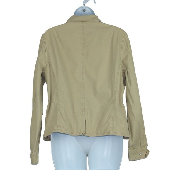American Eagle Women's Utility Jacket Tan lightweight  Size L - Picture 2 of 7